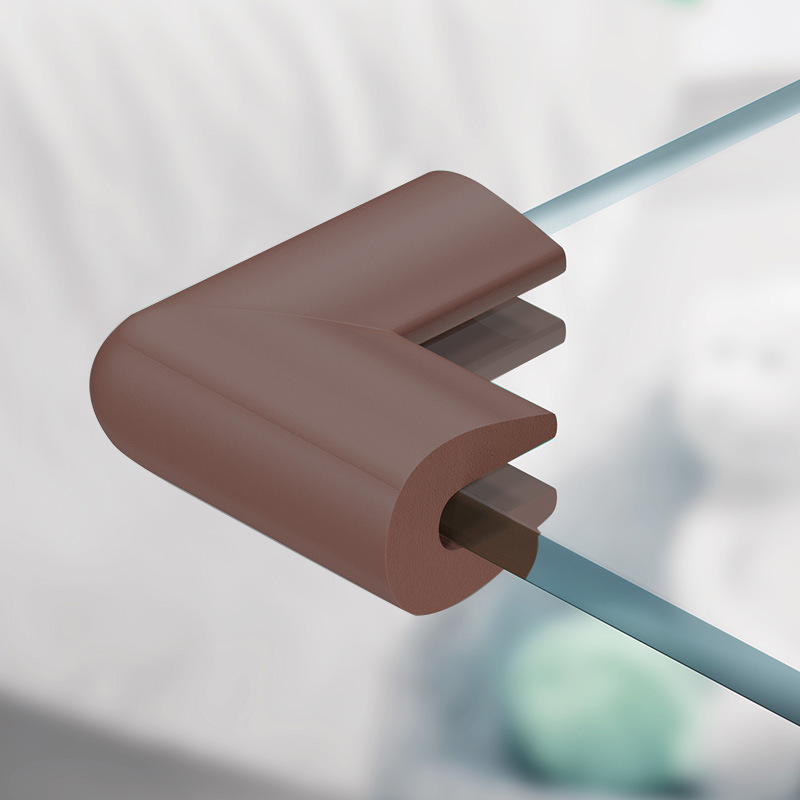 钢化玻璃护角儿童桌角包边直角防撞角茶几边角保护套u型防磕碰贴