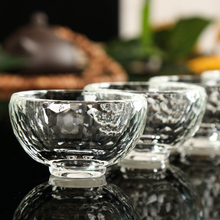 W6OI白水晶玻璃碗家用室内透明供水杯佛前圣水杯供佛七供八斋碗油
