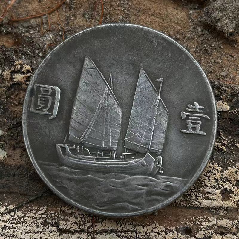 yt袁大头真品银元老银元民国三年大洋乡下回收一圆大头钱币古玩现