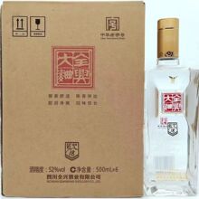 全兴大曲匠心18 纯粮食酒 52度浓香型白酒500ml*6瓶整箱批发