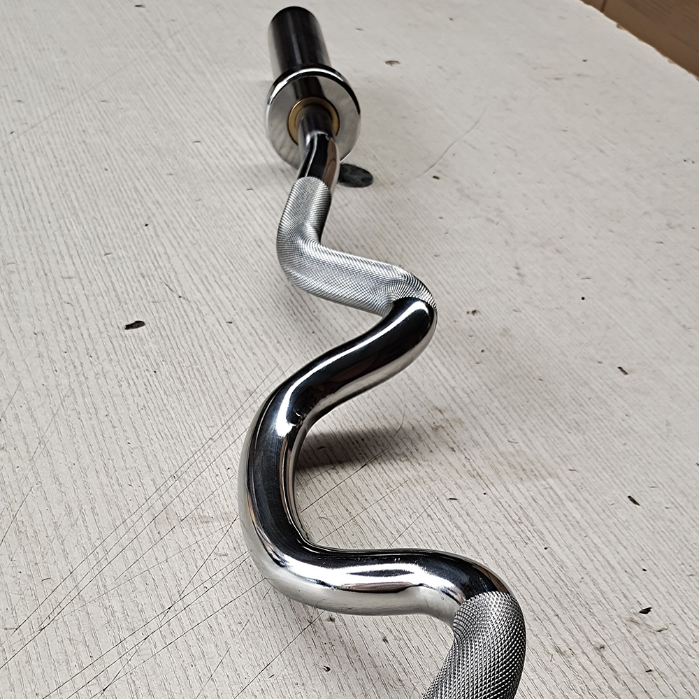 加工定制10公斤47弯杆曲杆健身房商用健身器材杠铃奥杆举重杆子