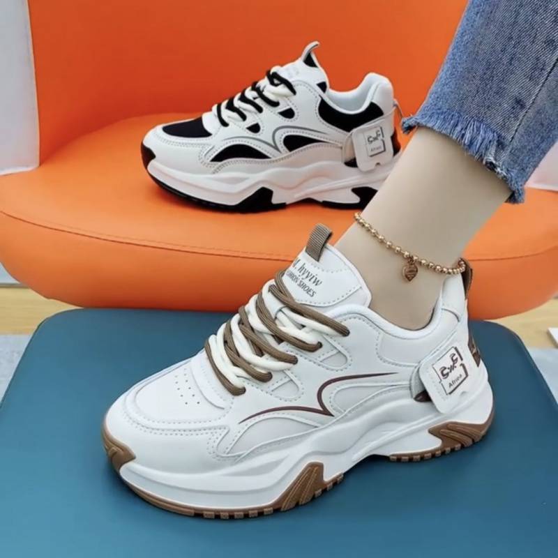 老爹鞋女冬季加绒新款网红软底运动鞋百搭学生校园ins潮鞋子-阿里巴巴