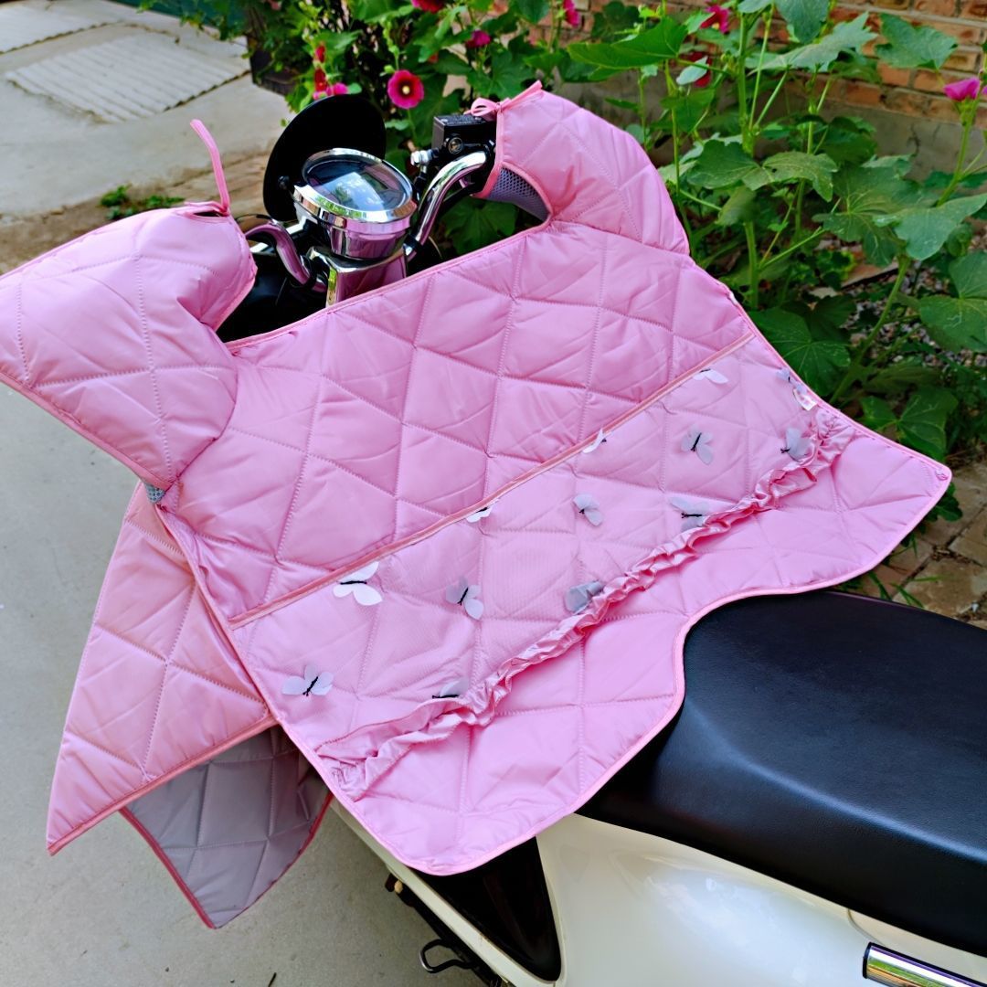 E-Bike Windshield Summer Thin Waterproof and Sun Protection Breathable Tram Windproof Rain-Proof Sunshade Cover Four Seasons Universal