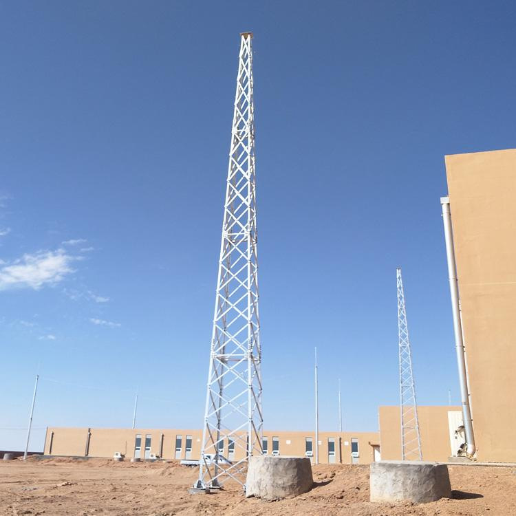 拉线塔,变电架拉线塔,四角通讯拉线塔,钢构造,拉线测风塔价钱