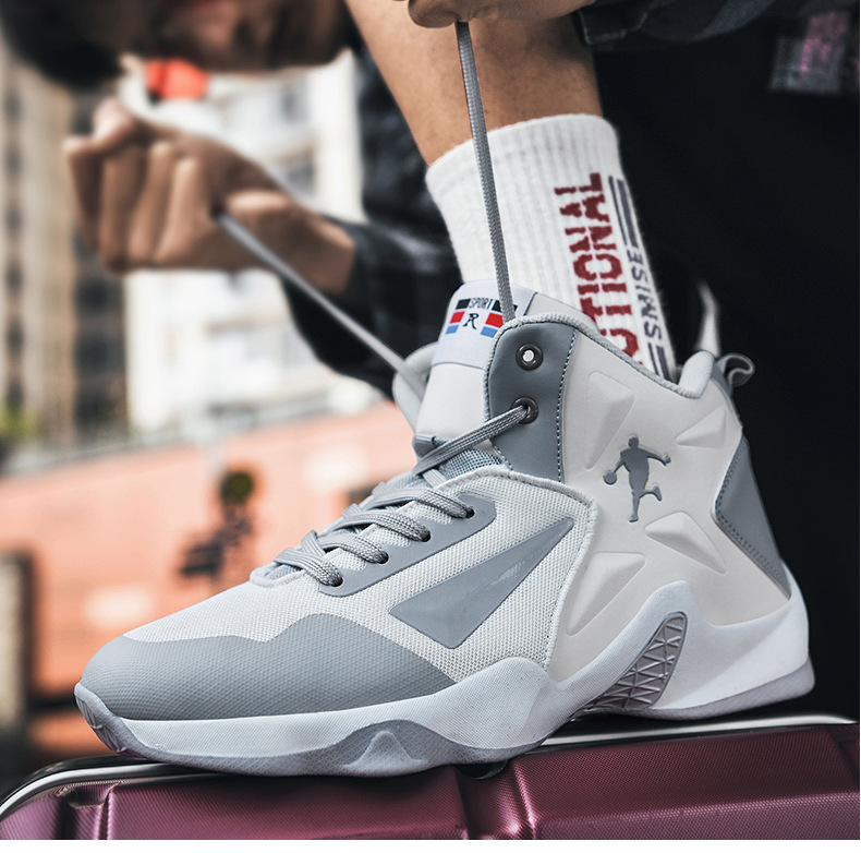 aj男鞋夏季2021新款青少年透气鞋子男潮牌鸳鸯球鞋男篮球