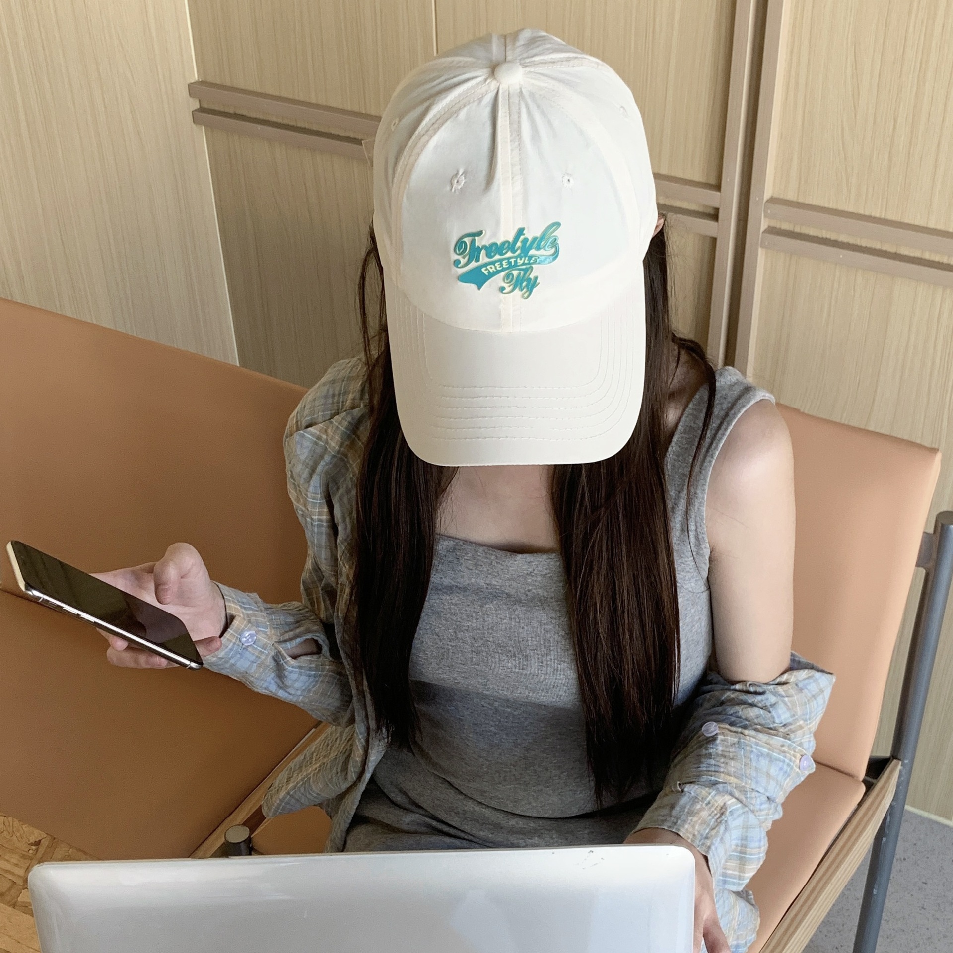 2024 New Baseball Cap Women's Spring/Summer Quick-Drying Style Face-Looking Small Fashion Korean Style Trendy Men's All-Match Peaked Cap