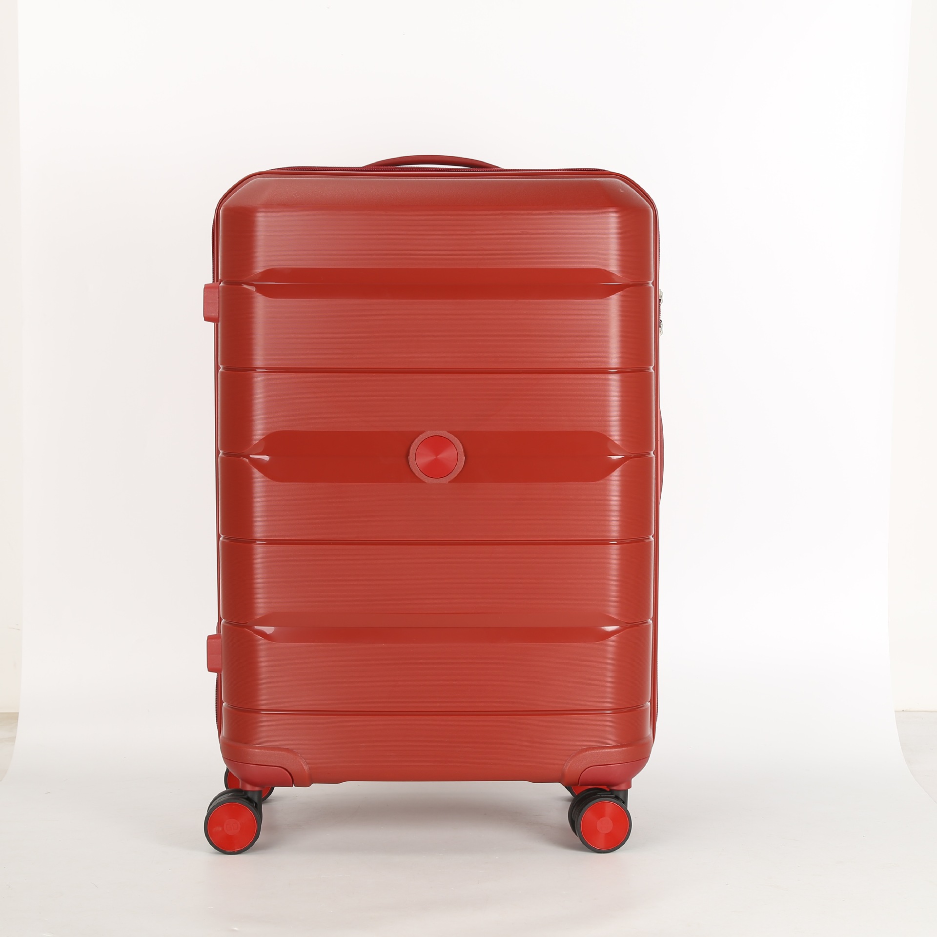 Pp Luggage and Suitcase Trolley Case Export Suit Luggage Three-Piece Luggage Set Source Factory Wholesale Suitcase