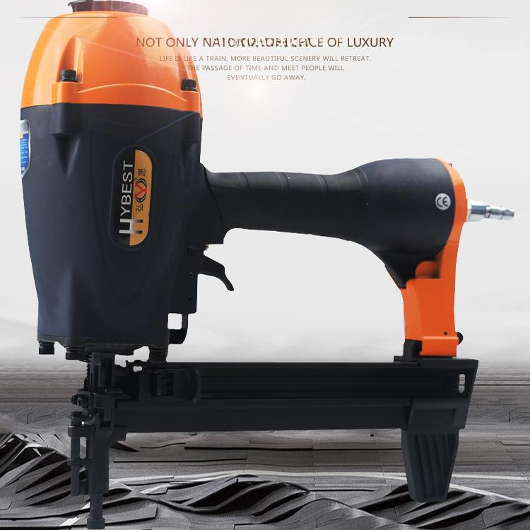 hongwilling sr40 pneumatic gas gun steel nail gun trunking nailing artifact multi-function installation concrete wall staple gun