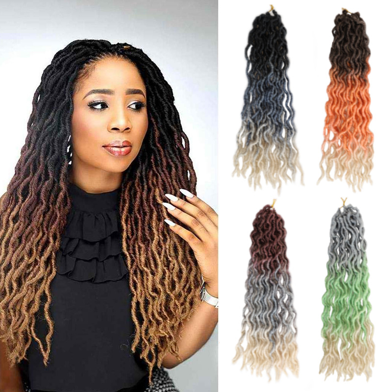 Wig Crochet Hair Gypsy European and American Style Wig African Dreadlocks Hair Extension Braid