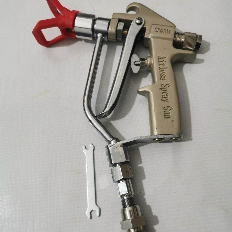 普田1033 固涂宝970喷涂机配件喷漆枪喷嘴座外墙喷腻子粉喷壶乳胶喷粉