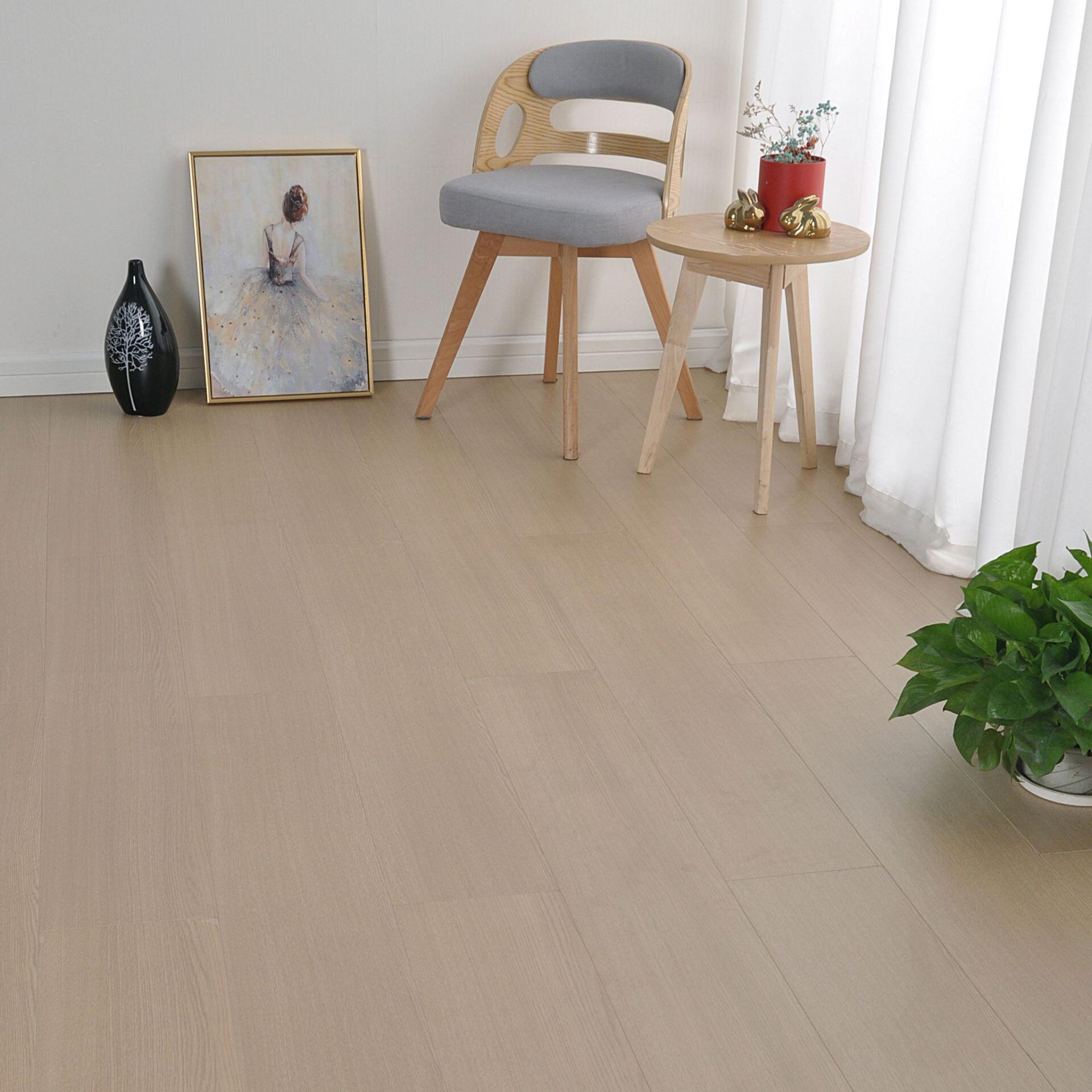 莫兰迪色耐磨强化复合简约轻奢木地板家用工程装修强化复合地板