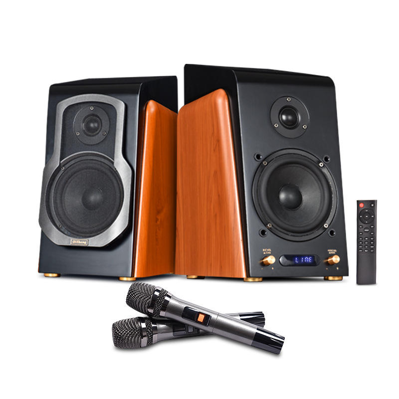 qisheng/奇声 s205无线蓝牙5.0k歌音响套装家庭客厅有源hifi音箱