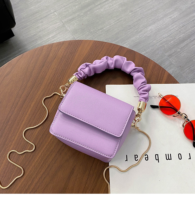 Cross-Border New Small Bag Women's Bag 2020 New Trendy Korean Style Fashion Crossbody Chain Bag Mini Shoulder Small Square Bag