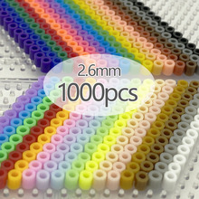 1000pcs/bag 2.6mm mini hama beads kids Perler Fuse Beads跨境