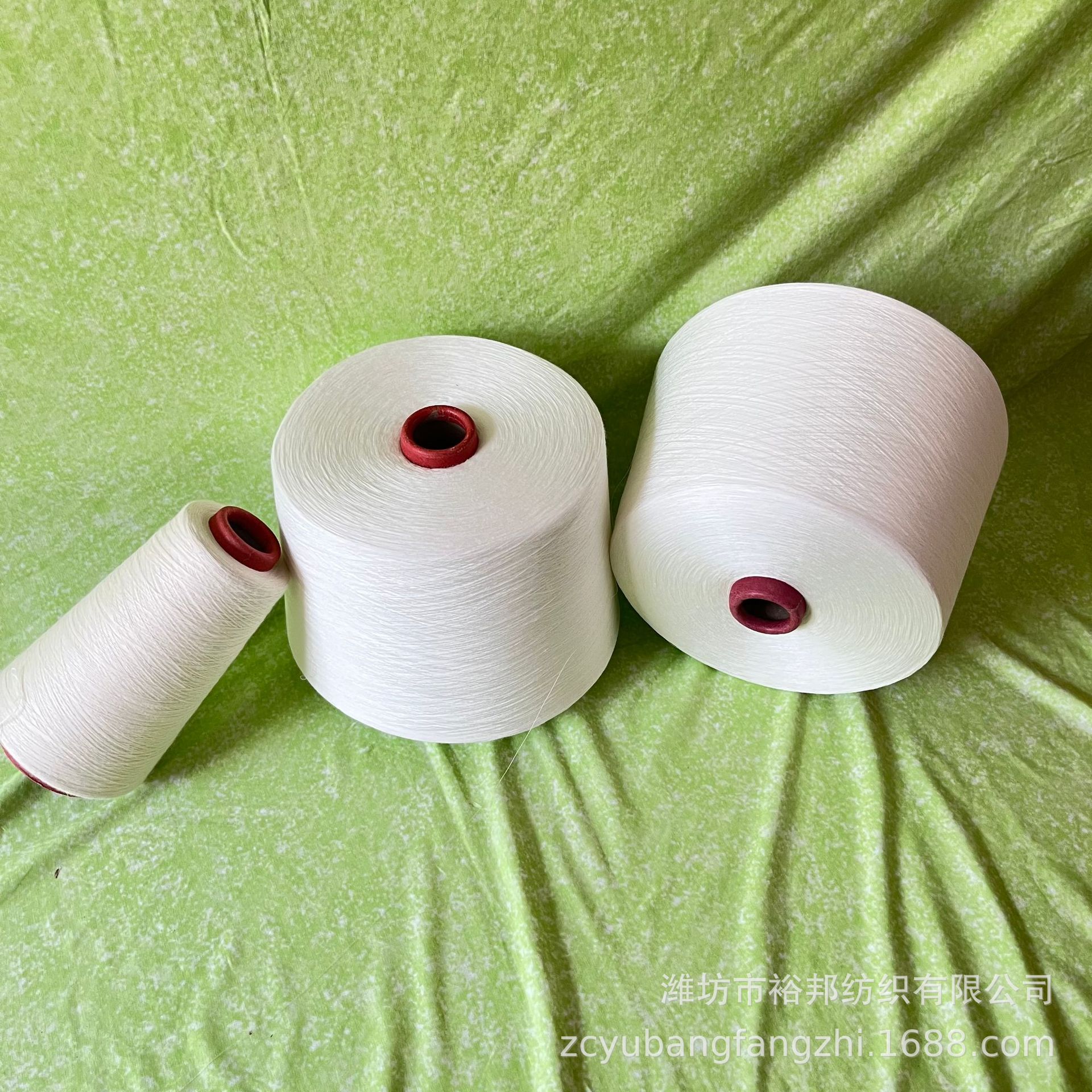 现货竹纤维环锭纺21s30s35s白色机织筒纱 批发竹纤维白色纺纱