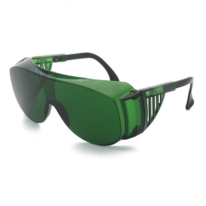 红外打标机雕刻机防辐射激光护目镜 跨境防护劳保深绿眼镜-阿里巴巴