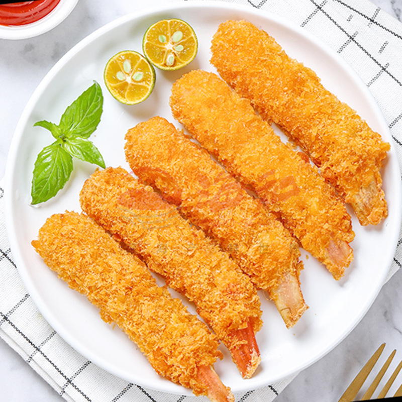 海和爱华 黄金蟹角棒裹粉蟹钳油炸速食半成品冷冻休闲小吃蟹脚棒