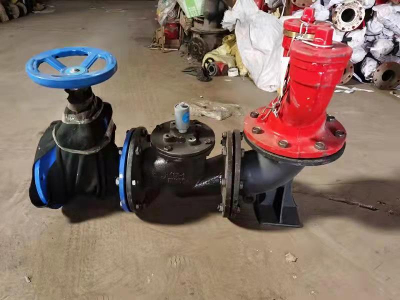 室外地下式消防水泵接合器 阀部件sqx150-a型 消防用水泵结合器