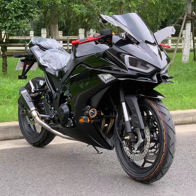 二手摩托车机车川崎小忍者燃油地平线公路赛趴赛双缸街车r3跑车v6