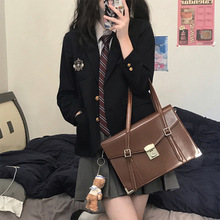 jk制服女班服春季日系学院风西装外套高中学生毕业运动会校服套装