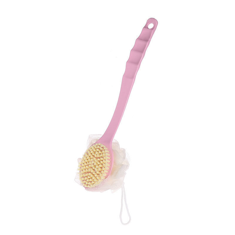 Bath Gadget Bath Brush Long Handle Soft Fur Bath Towel Loofah Bath Brush Strong Back Rubbing Don't Ask for Back Brush