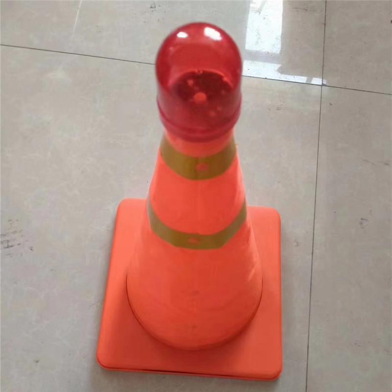 伸缩路锥 安全反光交通锥可折叠路障 带灯带路锥闪光反光锥-阿里巴巴