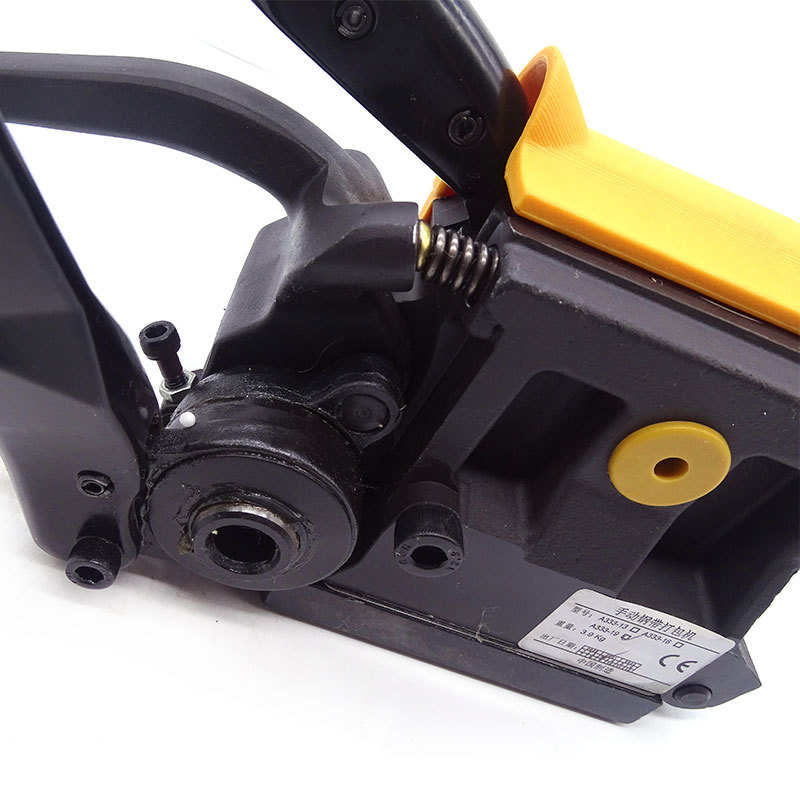 现货供应钢带打包机免扣打包机 手动钢材捆扎机铁皮带免扣包装机