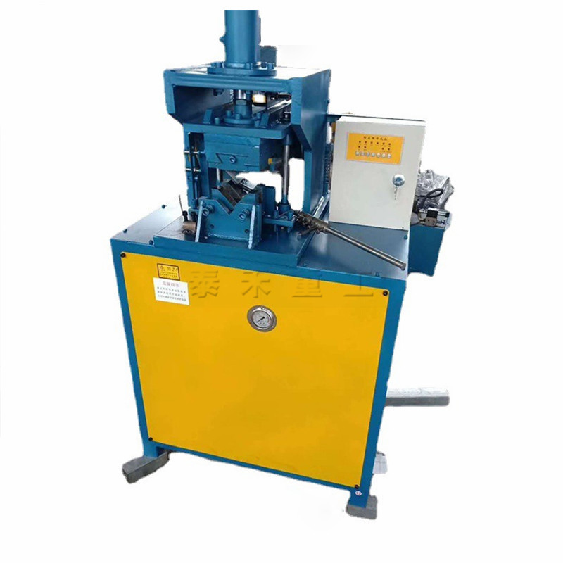 工厂现货液压冲孔方管下料机 方管圆管液压冲孔机 护栏对接冲弧机