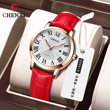 CHENXI品牌手表女抖音同款ins爆款手表 时尚2020新款防水女士手表