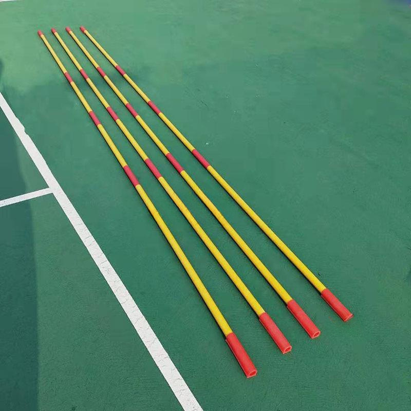 跳高横杆比赛标准训练杆4米玻璃纤维跳高杆学校用丈量尺2米2.