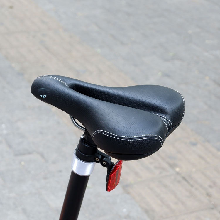 折叠车座垫加厚透气自行车座山地车长途坐垫车座镂空 一件代发