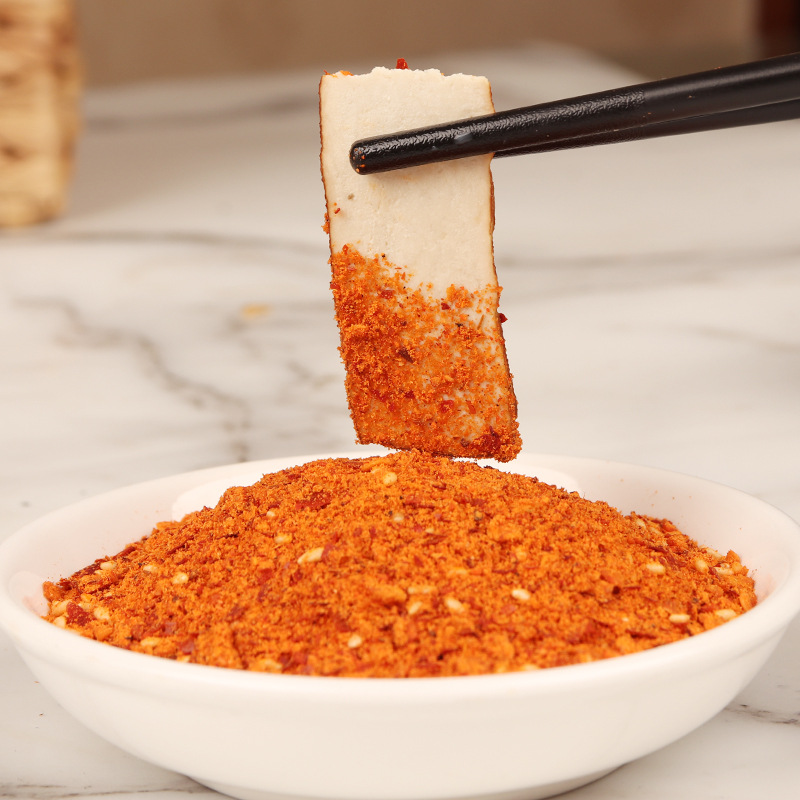 黄懒懒香辣蘸料2.5kg四川干碟干辣椒辣椒面蘸料蘸碟卤菜烧烤商用