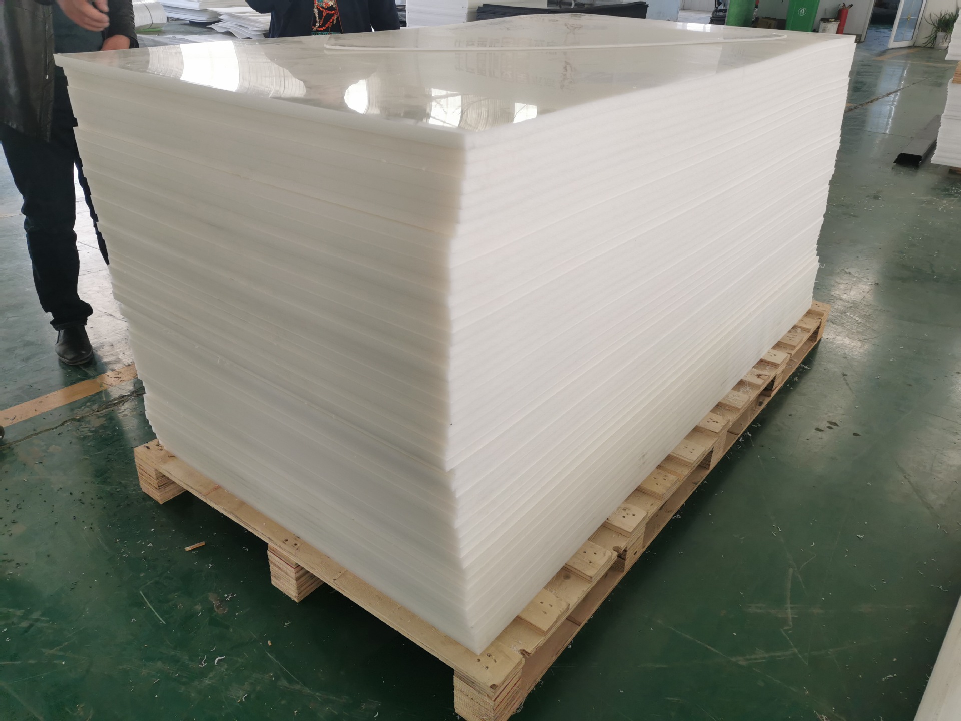 聚旺加工耐磨pp板材塑料板聚丙烯pp板防腐焊接专用白色pp塑料板材