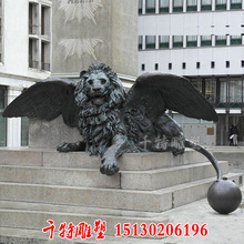 铸铜狮子雕塑动物摆件 铜铸北京狮雄狮仿真各种造型铜动物雕塑