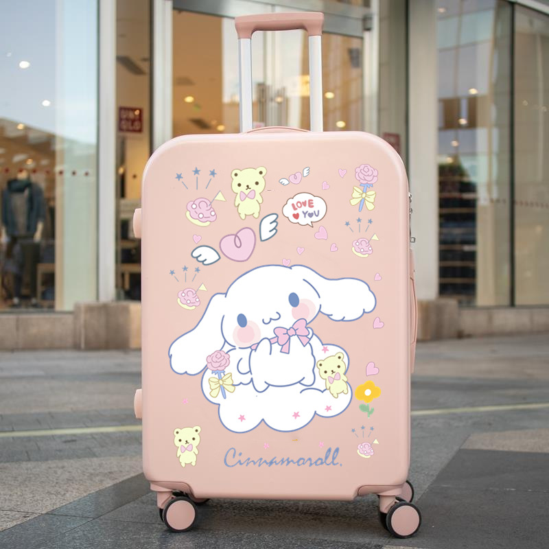 Cartoon Luggage 20 Traveling Trolley Case Universal Wheel 24 Male and Female Students 26 Password Leather Case 28-Inch Suitcase Set Tide