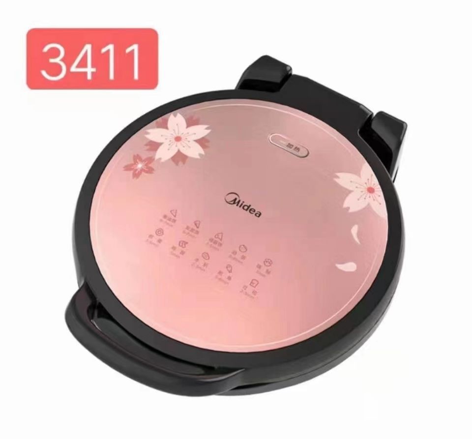 适用美的电饼铛 cjk3411家用煎烤机烙饼机三明治蛋饼机 烙饼锅