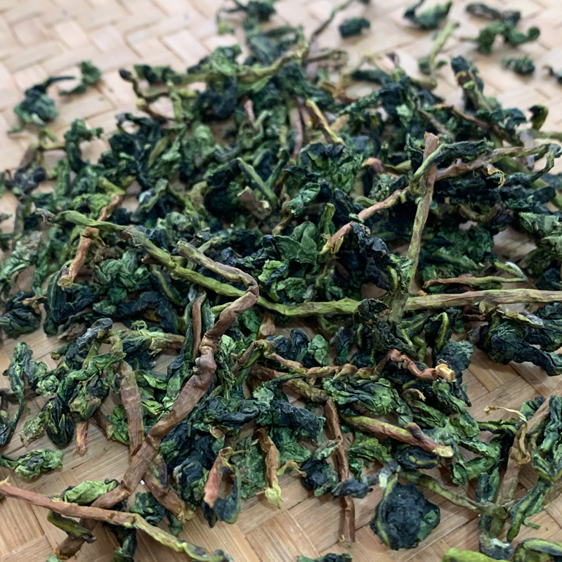 2021秋茶铁观音毛茶带梗批发安溪清香型新茶高山乌龙茶叶散装500g