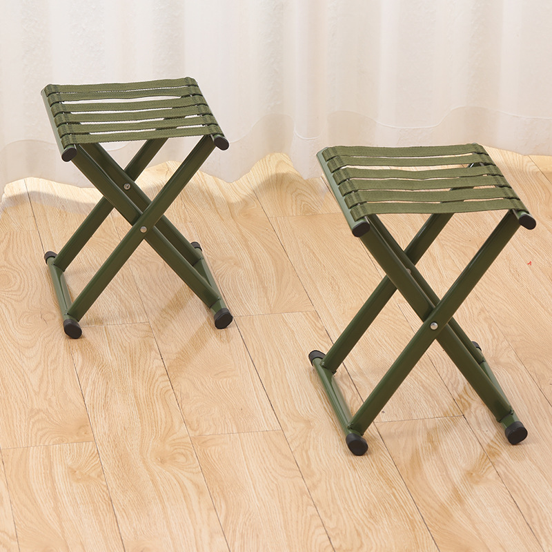 军工马扎 铁马扎 马扎凳户外军训马扎钓鱼凳 钓鱼椅火车小马扎