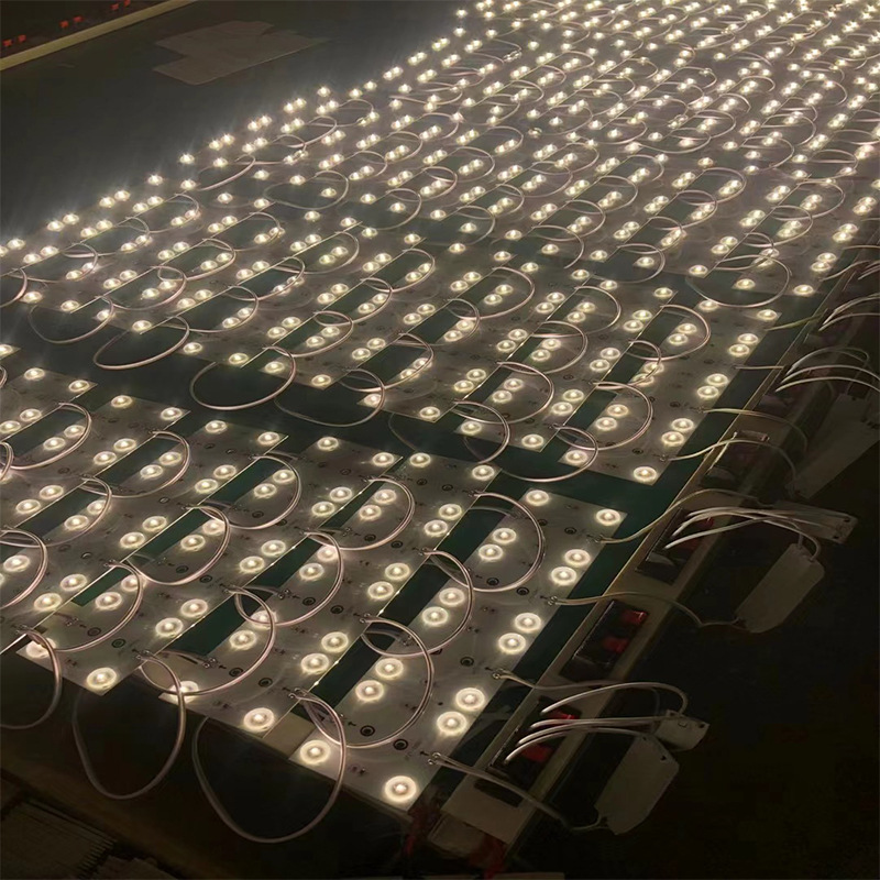 漫反射区块链广告灯箱灯条软膜天花光源led3030漫反射区块链灯条