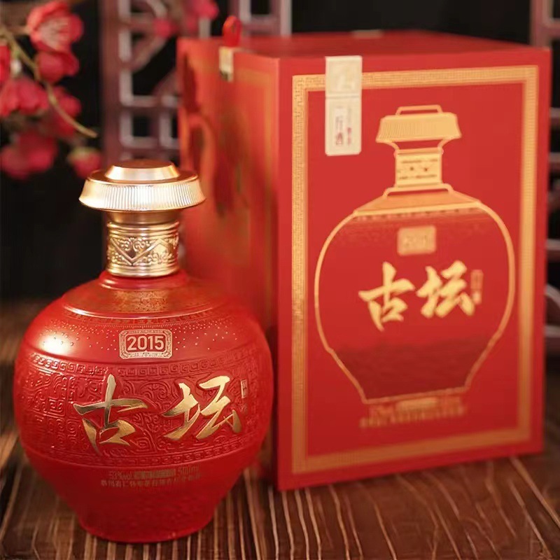 贵州茅台镇源头工厂古坛53度酱香型白酒婚宴商务接待礼品整箱白酒