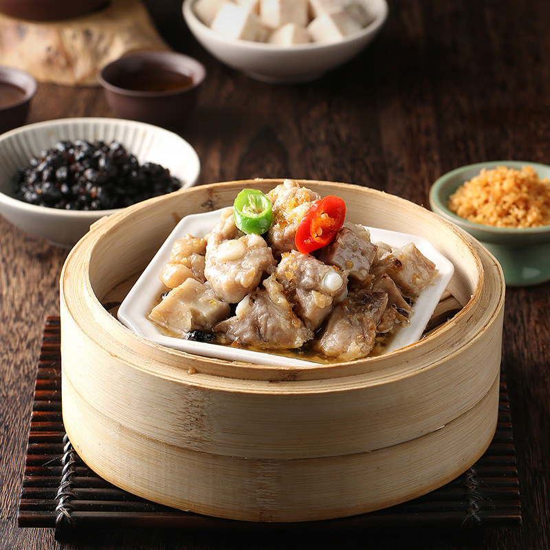 豉汁蒸排骨稻香万好广式早茶点心速冻冷冻食品地道小吃港 零售装