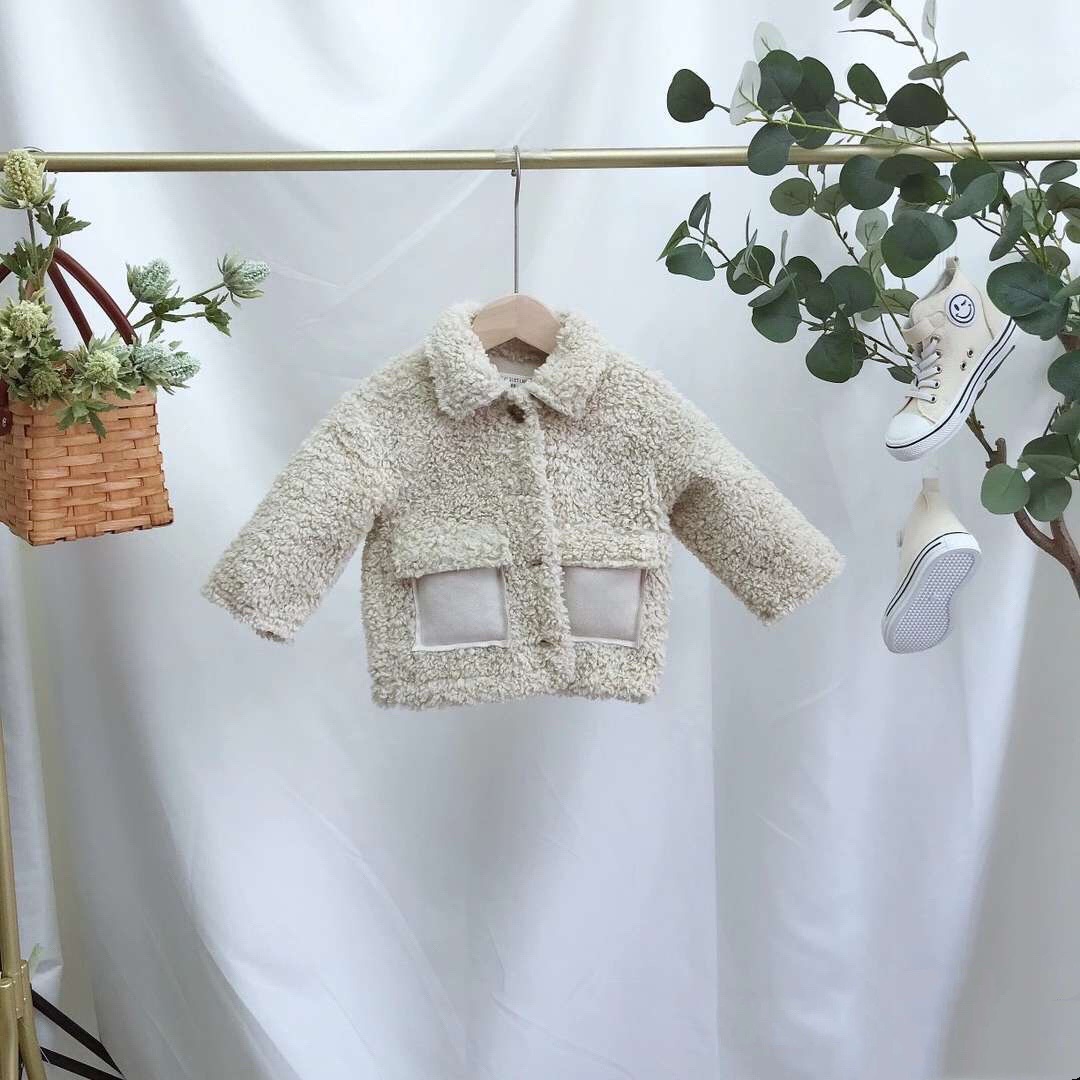糖9 莉莉l白 新款灯芯绒男女童中小童外套 童装尾货打包走份批发