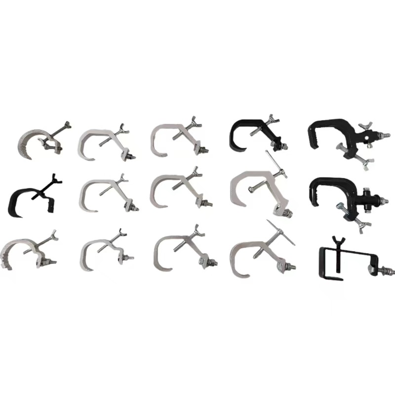 铝制灯钩小帕灯钩舞台设备LED灯光桁架俱乐部挂钩舞台灯钩光束灯