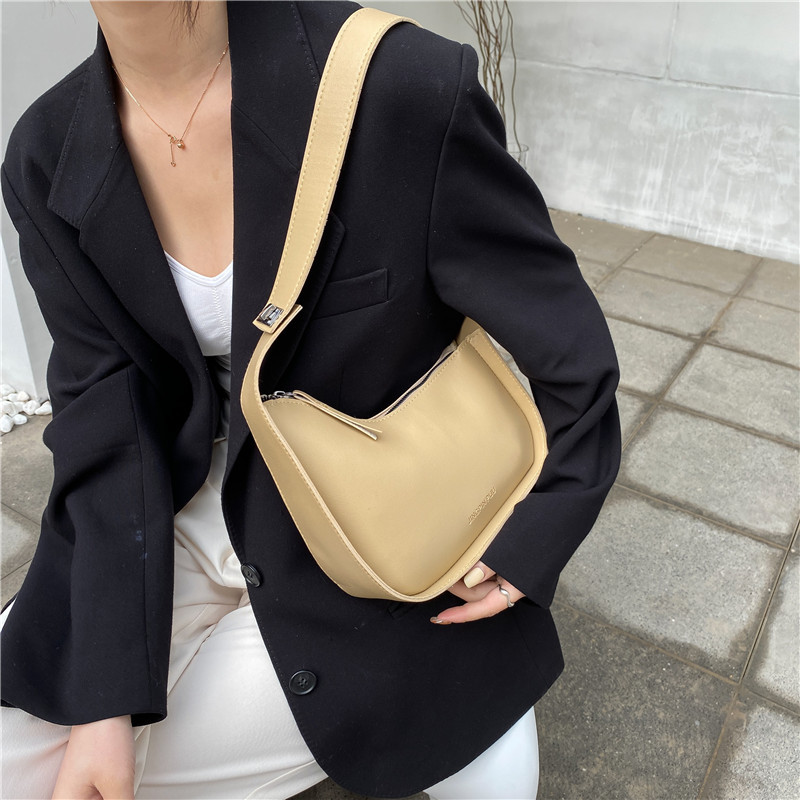 Women's Bag 2021 Spring and Summer New Fashion Korean Style Shoulder Bag Western Style Messenger Bag Retro Underarm Bag