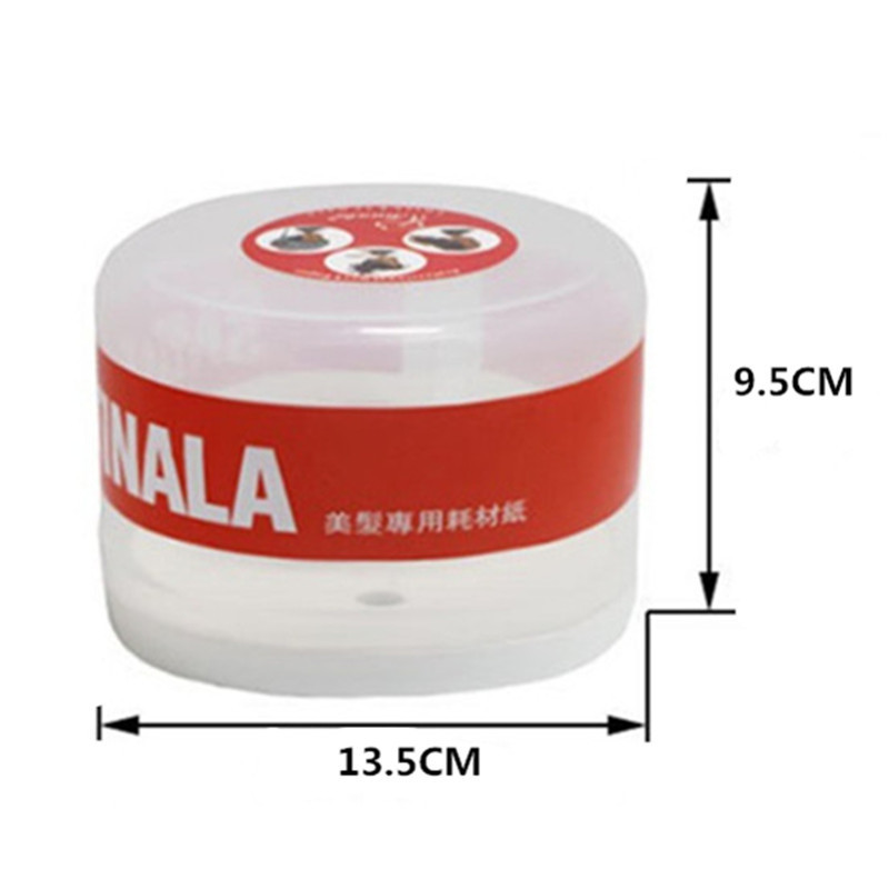 Hair Cutting, Hairdressing, Neck Protection, Paper Box Disposable Contact Lens Case Plastic Box