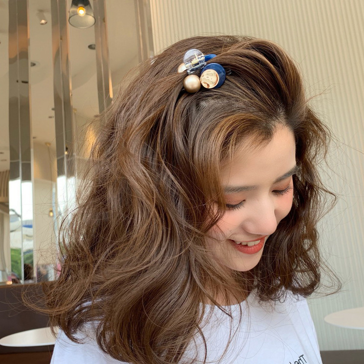 短发头饰头顶小发夹抓夹女夏前额小号顶夹侧边刘海夹发卡发饰配饰