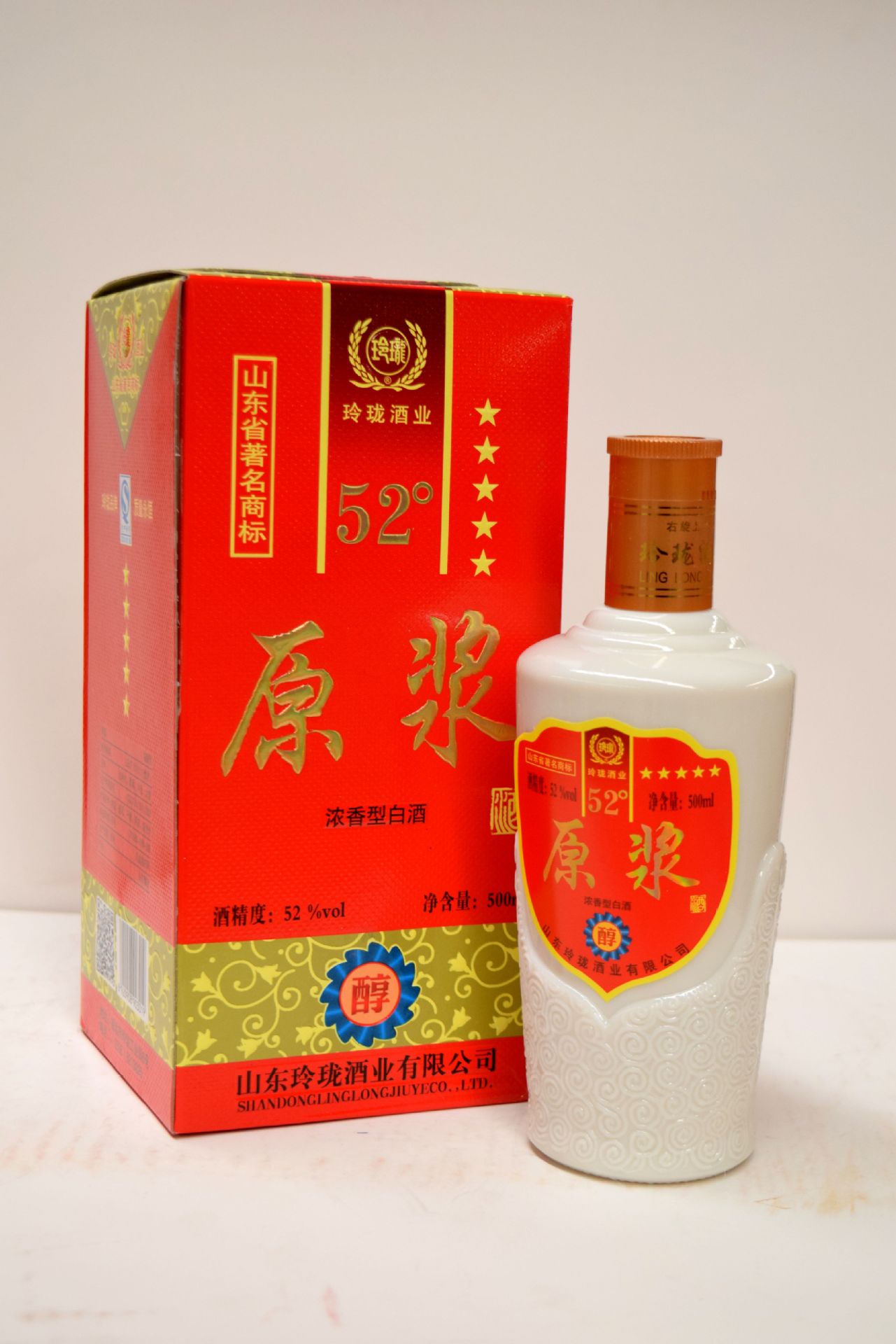 酒水厂家代发玲珑淡雅42度浓香型粮食酒12瓶老酒整箱白酒批发