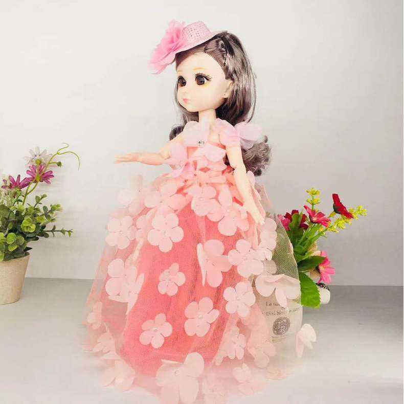 儿童过家家玩具娃娃批发货源30厘米婚纱公主摆件教育机构积分礼品