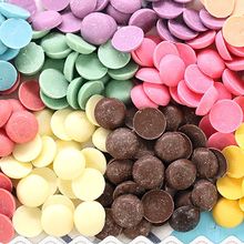 12种口味 纯可可脂巧克力原料100克巧克力币 DIY烘培专用