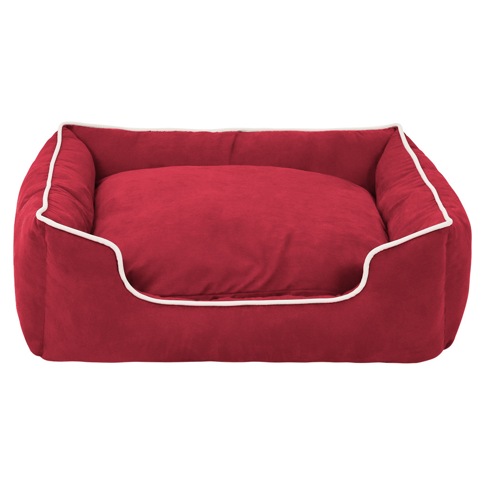 Factory Wholesale Candy Color Pet Bed Sofa Dog Bed Cat Nest Poodle Kennel Winter Warm